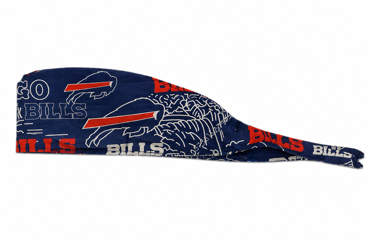 Buffalo Bills Satin-Lined Scrub Cap