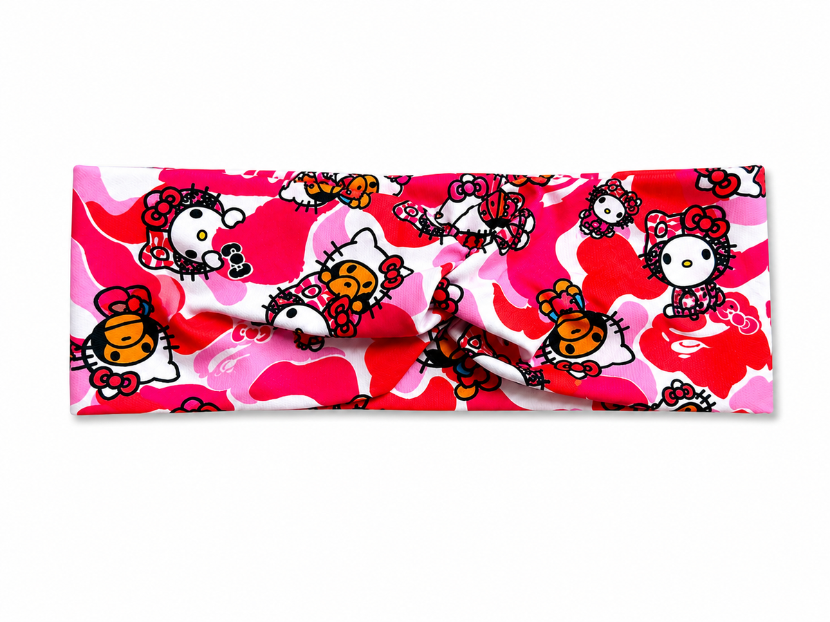 Hello Kitty Camo Twist Headband