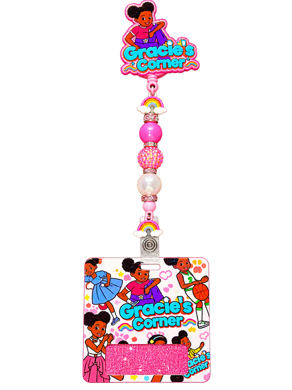 Gracie’s Badge Reel + Badge Buddy