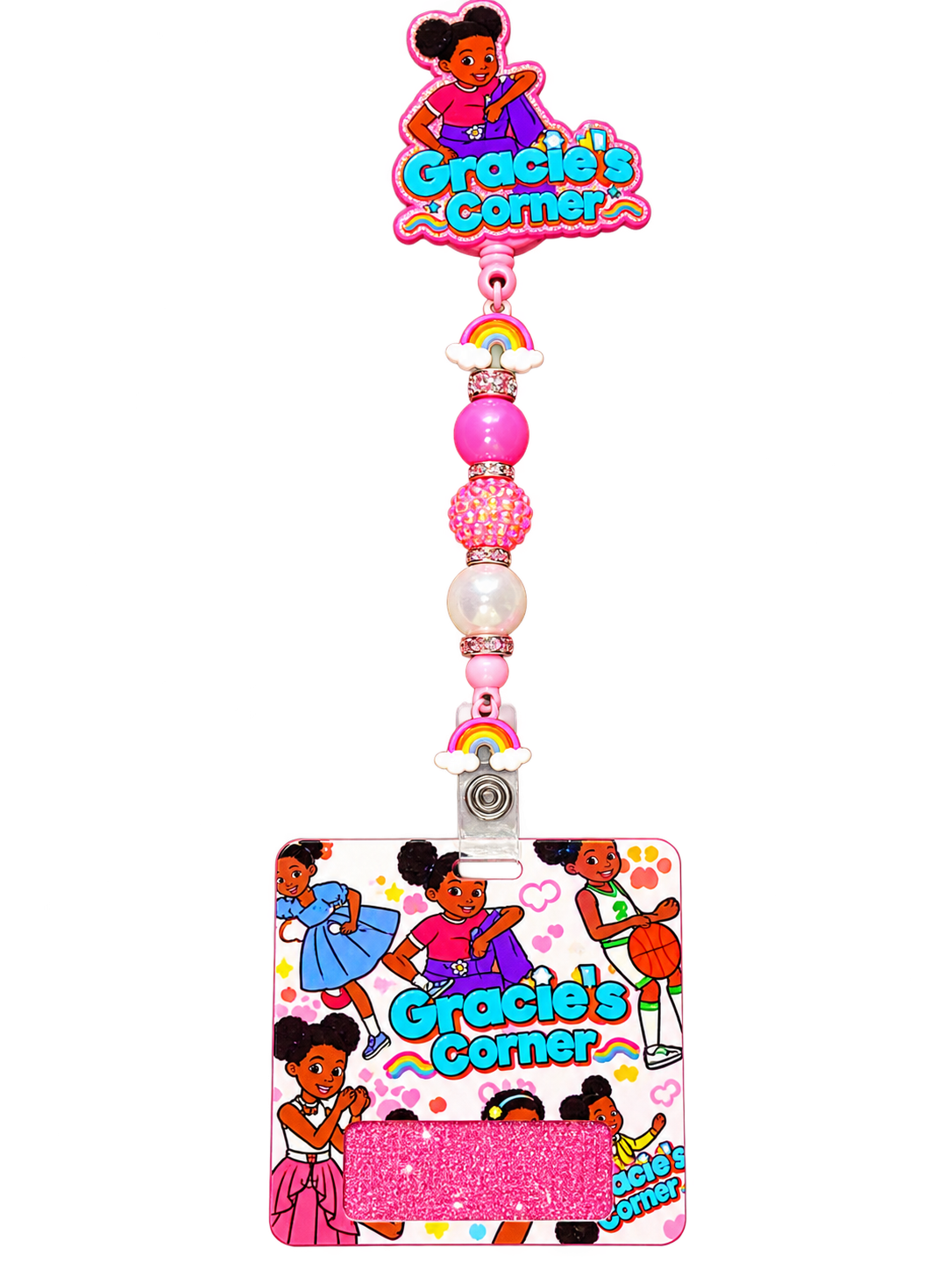 Gracie’s Badge Reel + Badge Buddy