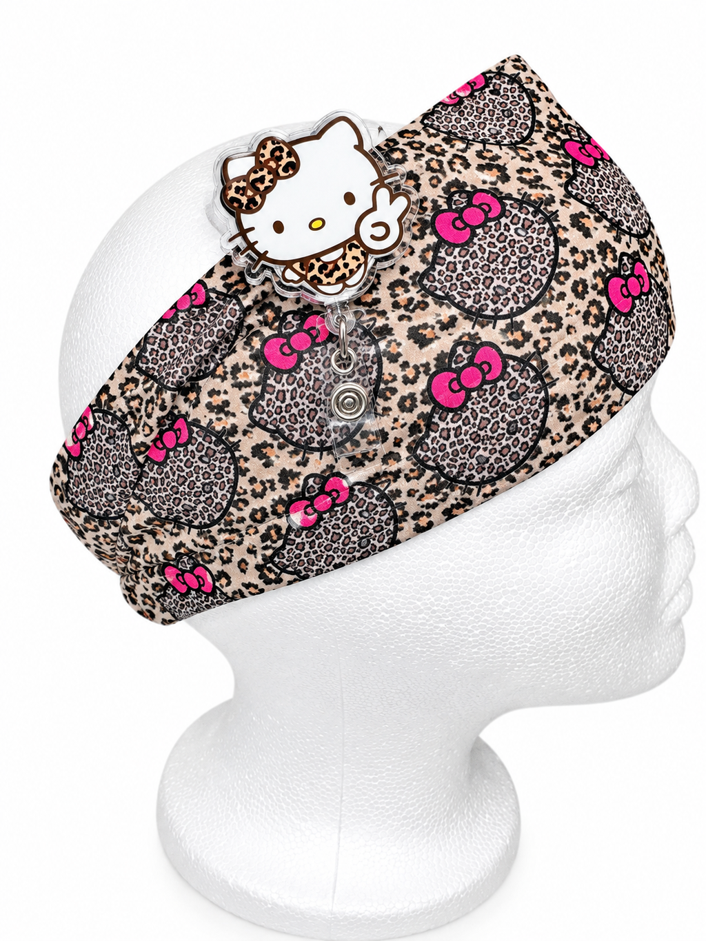Leopard Kitty 2 Piece Headband