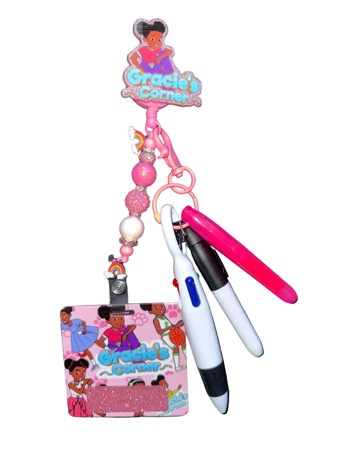 Gracie’s Badge Reel + Badge Buddy
