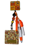 CatDog Inspired Badge Reel Set