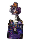 Purple R&B Badge Reel + Badge Buddy Set