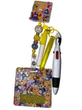 Yellow Bear Badge Reel Set